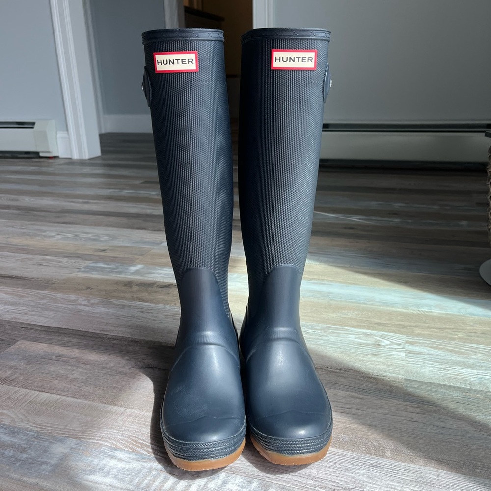 Hunter Boots Tall Navy